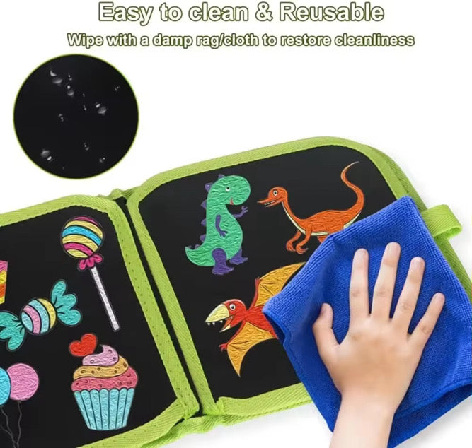 No Mess Reusable Doodle Book