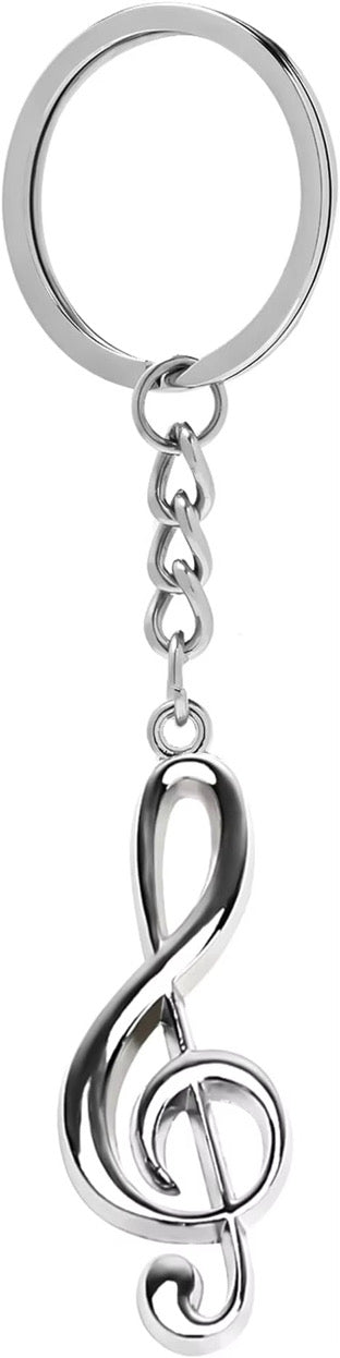 Music Note Keychain