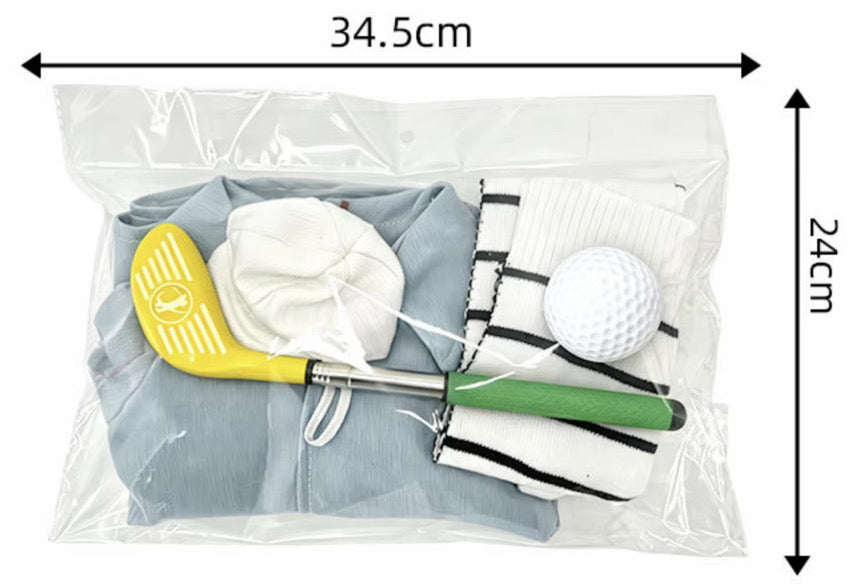 Golf Themed Goose Outfit