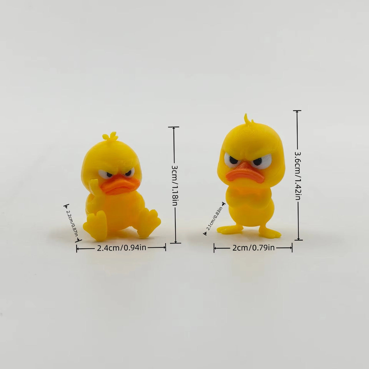 3d Printed Angry Ducks