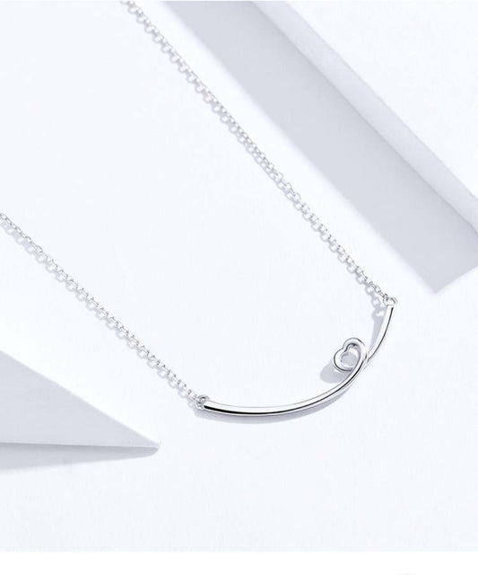 Sterling Silver Heart Necklace