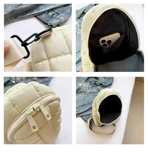 OPEN Puffy Crossbody Bag