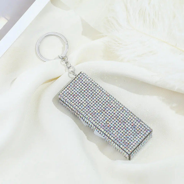 Bring The Bling Medicine Keychain Container