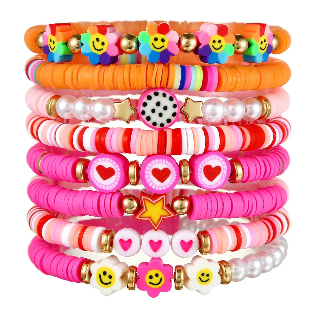 Friendship Bracelet Stacks