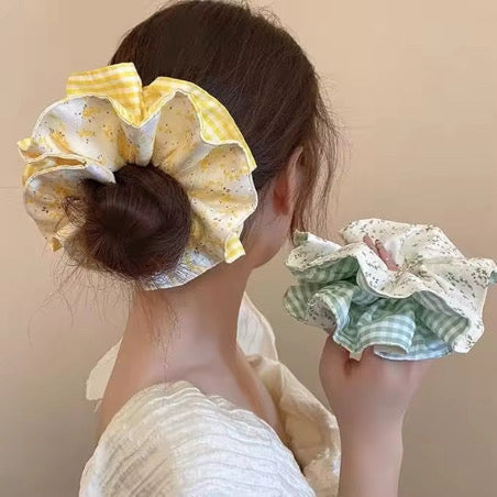 Timeless Tresses Trio Hair Scrunchie Set