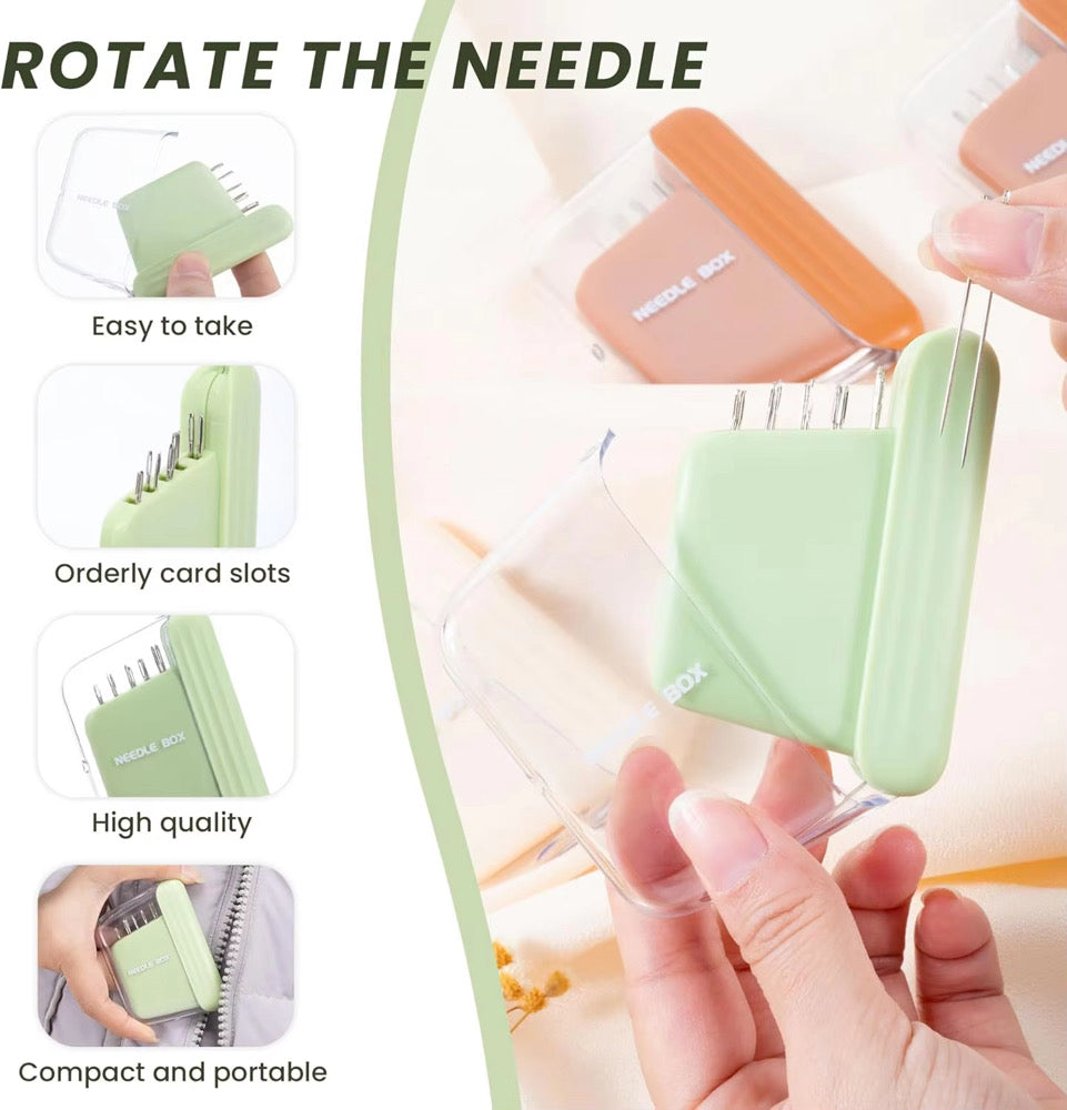 Portable Magentic Sewing Needle Holder