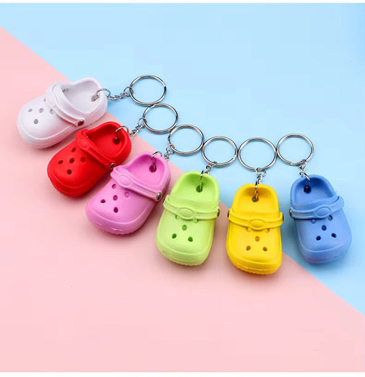 6 Piece Shoe Keychain Set