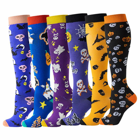 Spooky Steps Compression Sock Set of 6