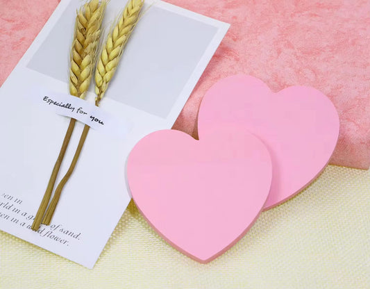 Love Notes 2 Pack Heart Sticky Notepads