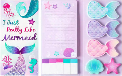 OPEN Fun Themed Sticky Notebook Set