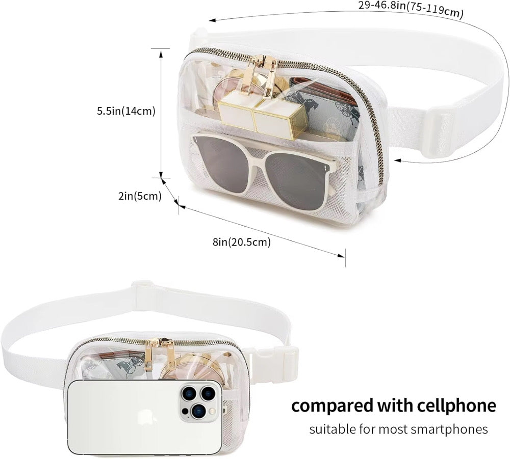 Savy Clear Bum Bags