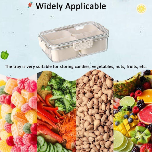 Small size snack compartment container