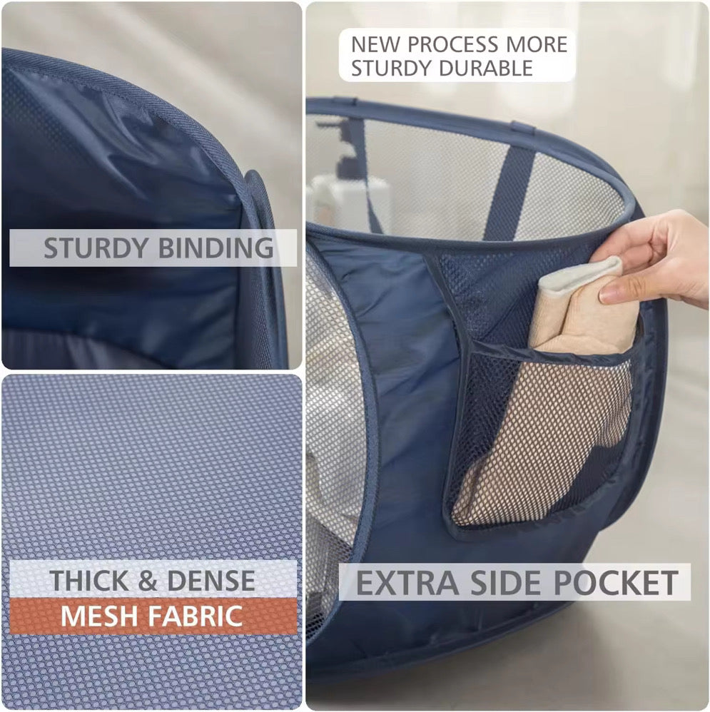 The Smarter Mesh Laundry Basket