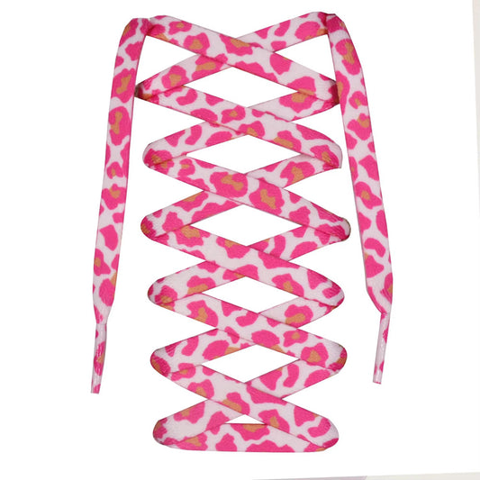 Spot On Laces Leopard Shoe Laces