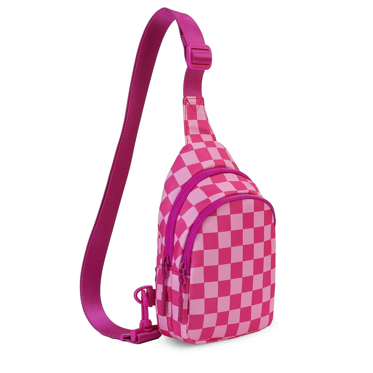 In Check Checkered Crossbody