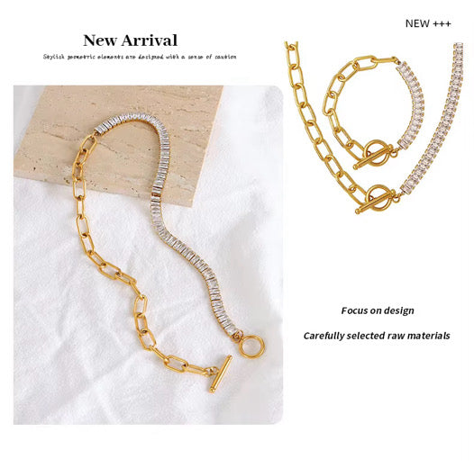 Chain Reaction Glam Bracelet