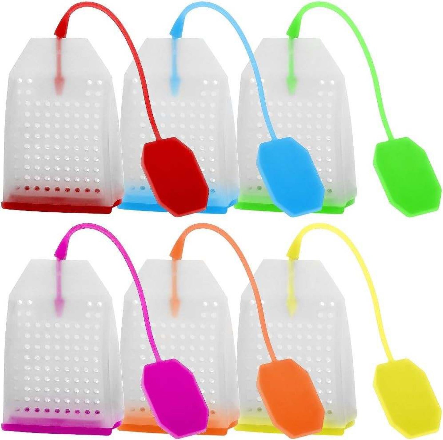 6 Piece Silicone Tea Infusers