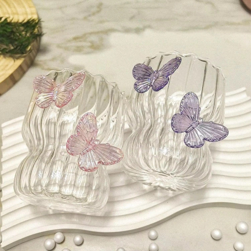 Flutterly Fabulous Glass