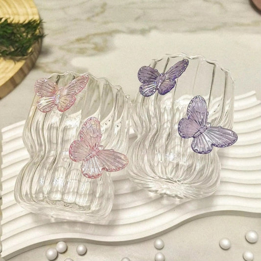 Flutterly Fabulous Glass