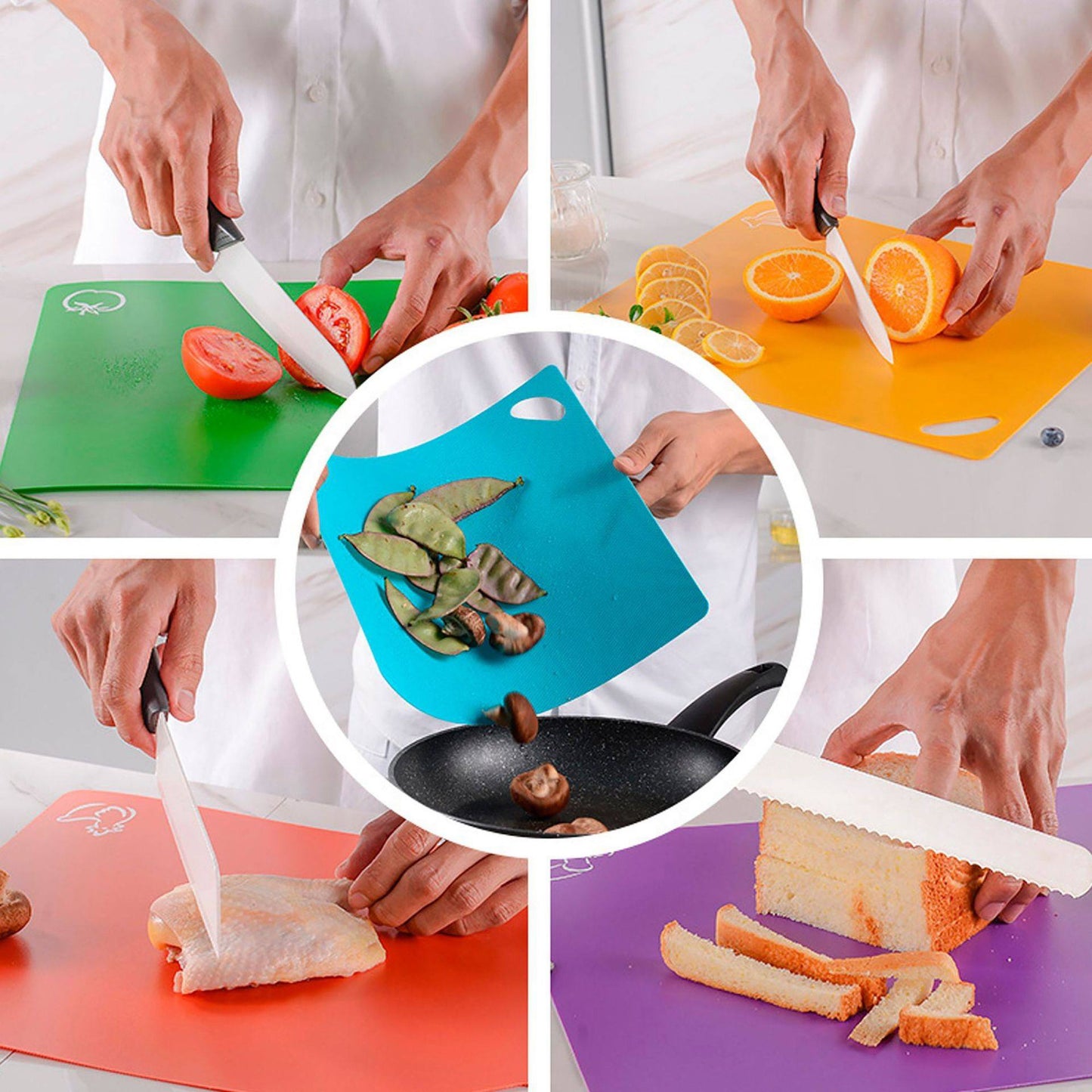 6 Piece Cutting Boards