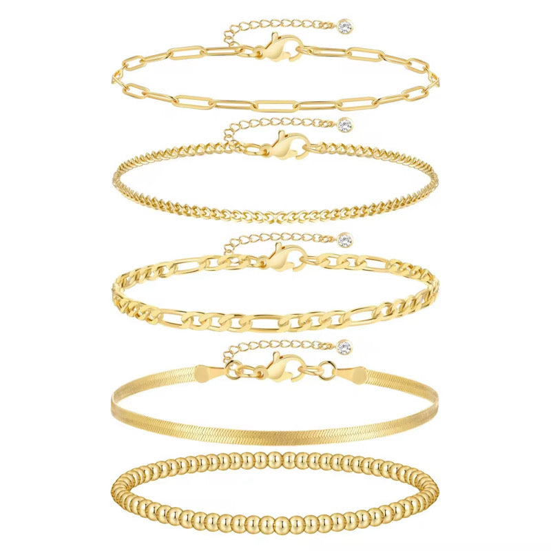 Golden Edit Bracelet Set
