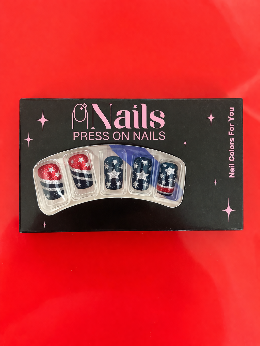 Red, White & Cute Nail Kit