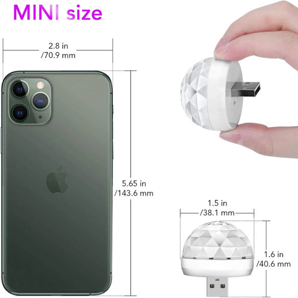 Lets Disco 2 Piece Disco Ball Set