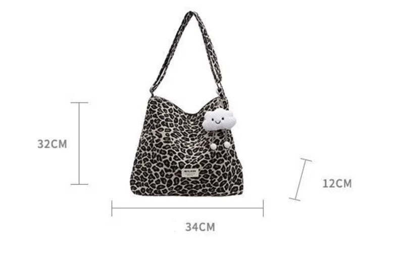 Leopard Smash Shoulder Bag