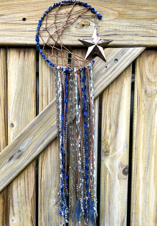 Boho Moon Dream Catcher