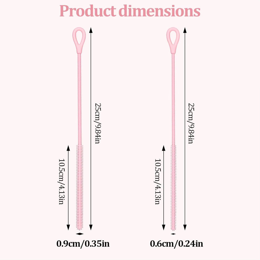 2 Piece Straw Cleaner Set