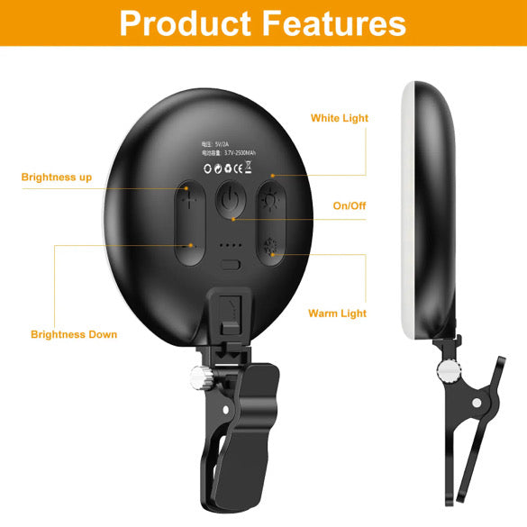 Trending Clip Selfie Light