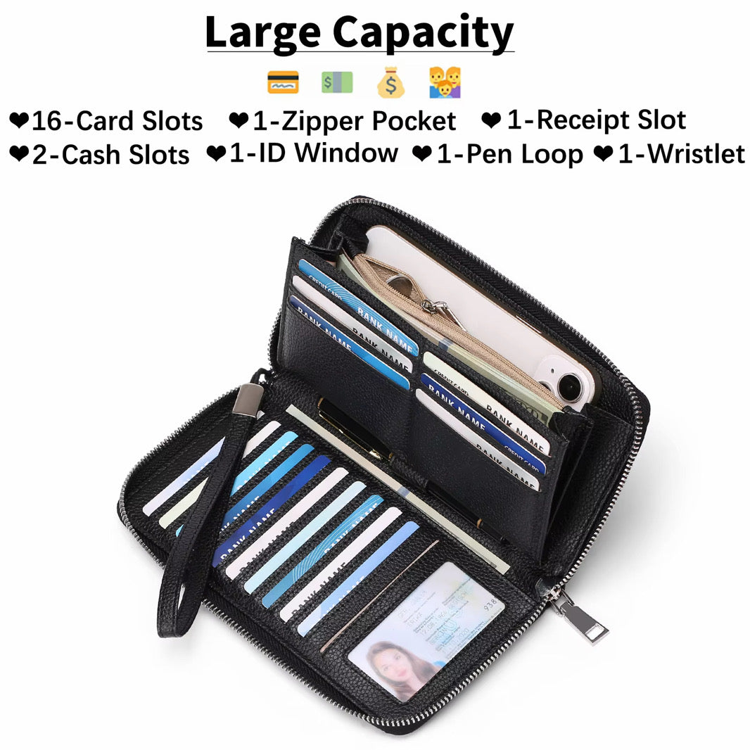 Everyday Zippered Wallet