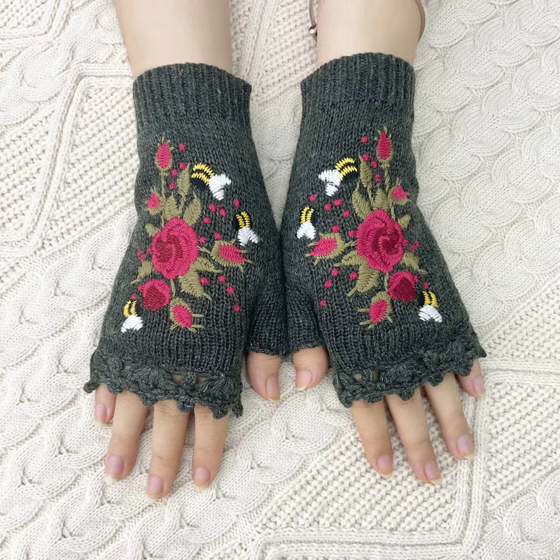 GardenStitch Fingerless Gloves