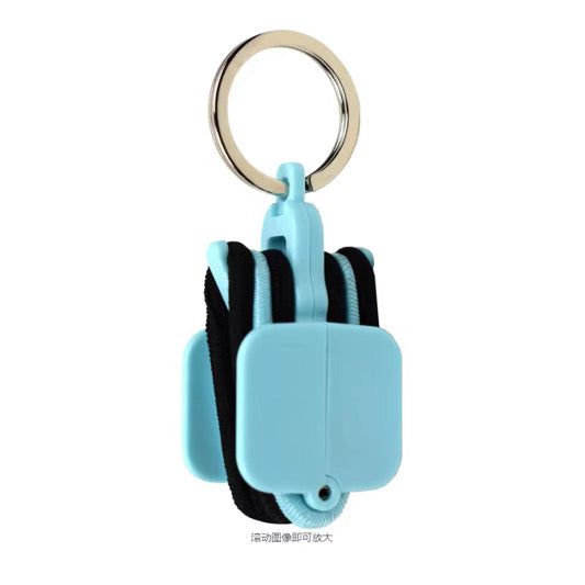 Hair Tie Keeper Keychain
