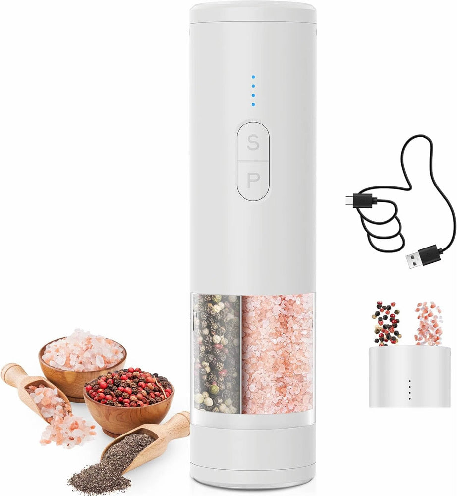 Grind Goals Rechargeable Salt & Pepper Grinder