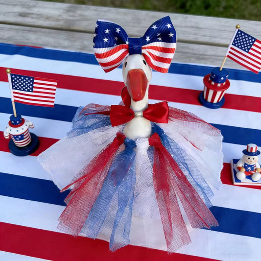 The Red, White & Goose Fit
