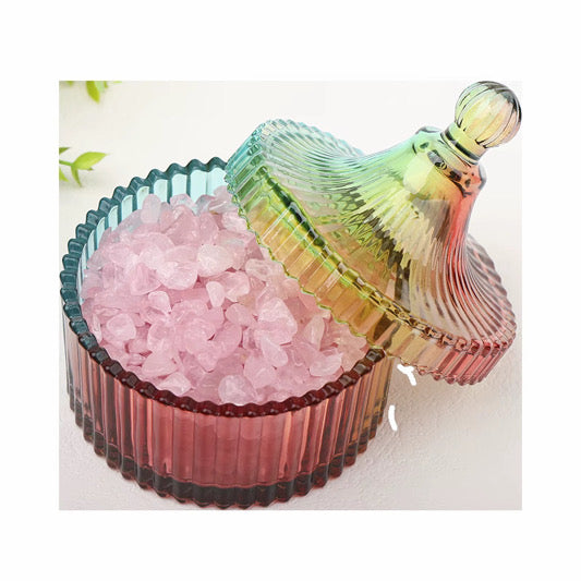 Rainbow Reflection Dish With Lid
