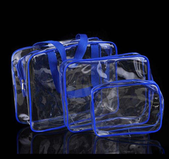 3 Piece Clear Bag Storage Solution