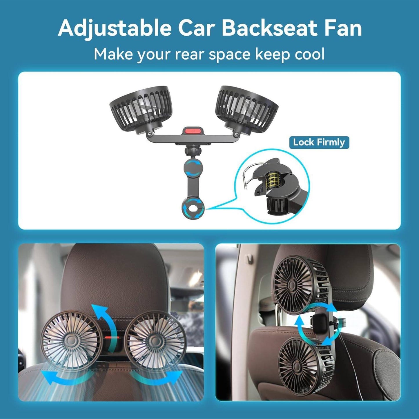 Dual Action Vehicle Fan