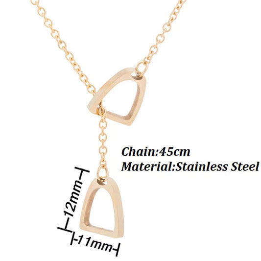 Lucky Horeshoe Necklace