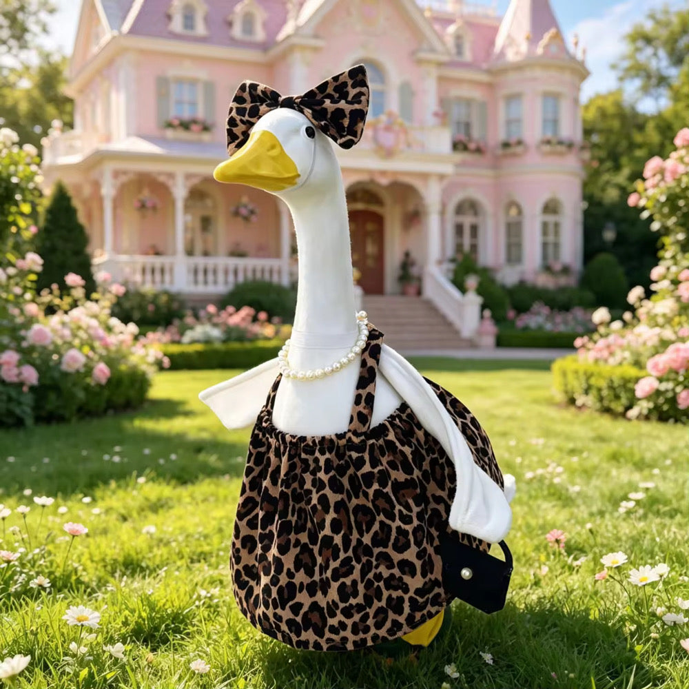 Lady Leopard Goose Outfit