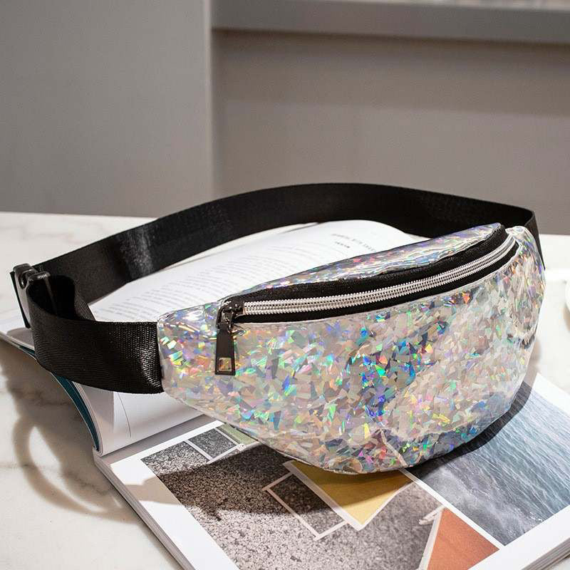 Happy Holographic Fanny Packs