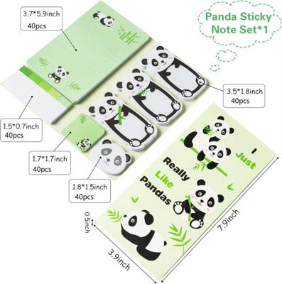 OPEN Fun Themed Sticky Notebook Set