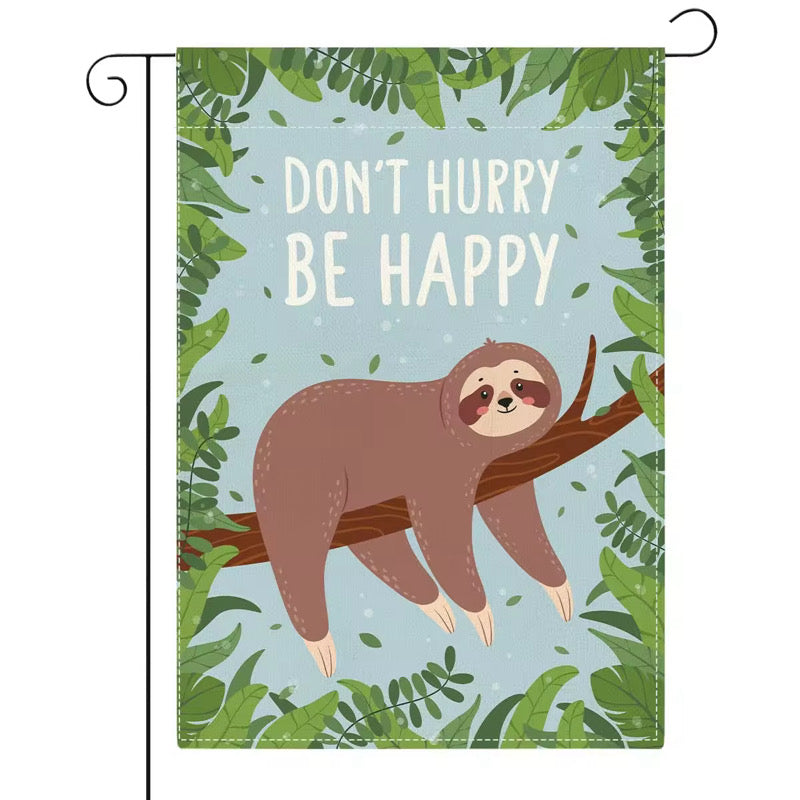 FUNNY Seasonal Garden Flags