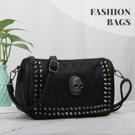Skull Stud Crossbody