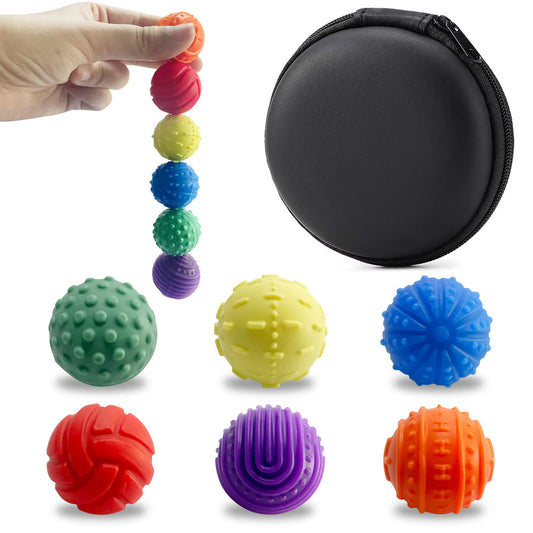 Silicone Magnetic Sensory Ball Set