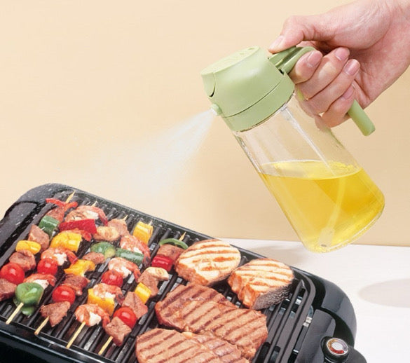 Spray Or Pour Oil Dispenser