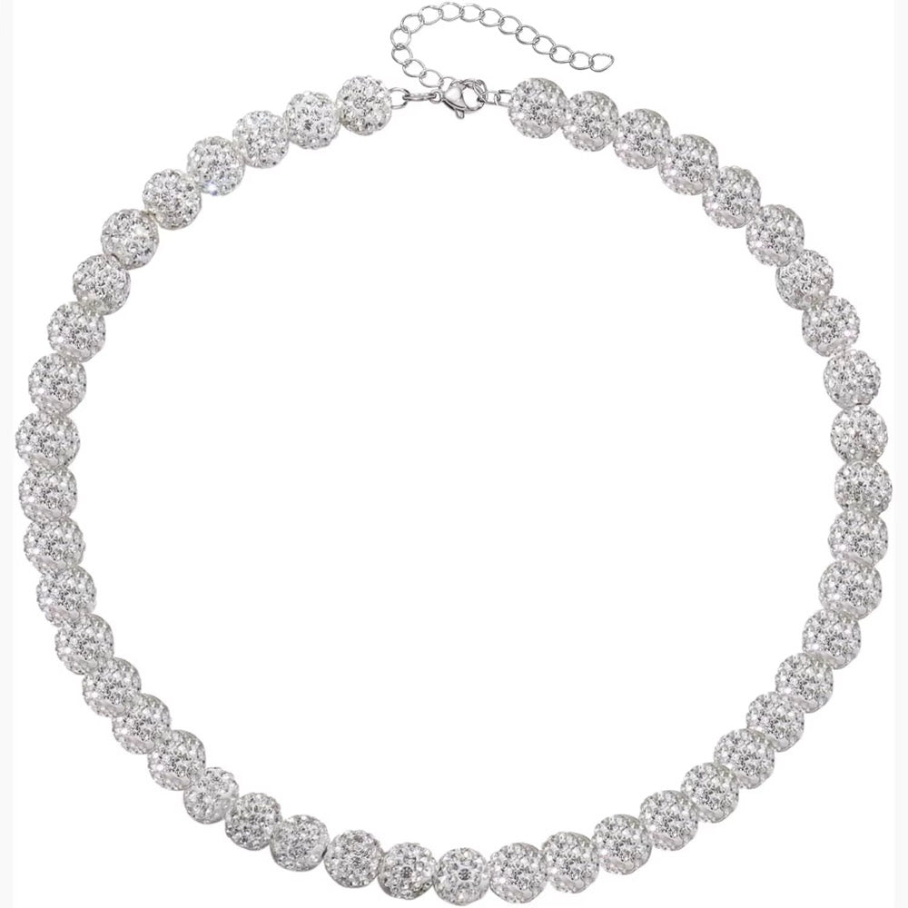 Trending Glam Baseball Necklace