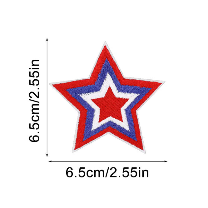 Ameri-Patch Iron On Patches Set Of 10