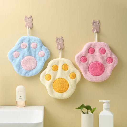 Paw-mazing Paw Hand Towel